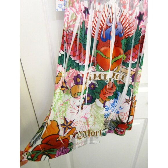 OCEAN BREEZE Women/Girl/Teen Summer Dress - Stretchy/Knee Length Size Large NWT - Picture 13 of 15